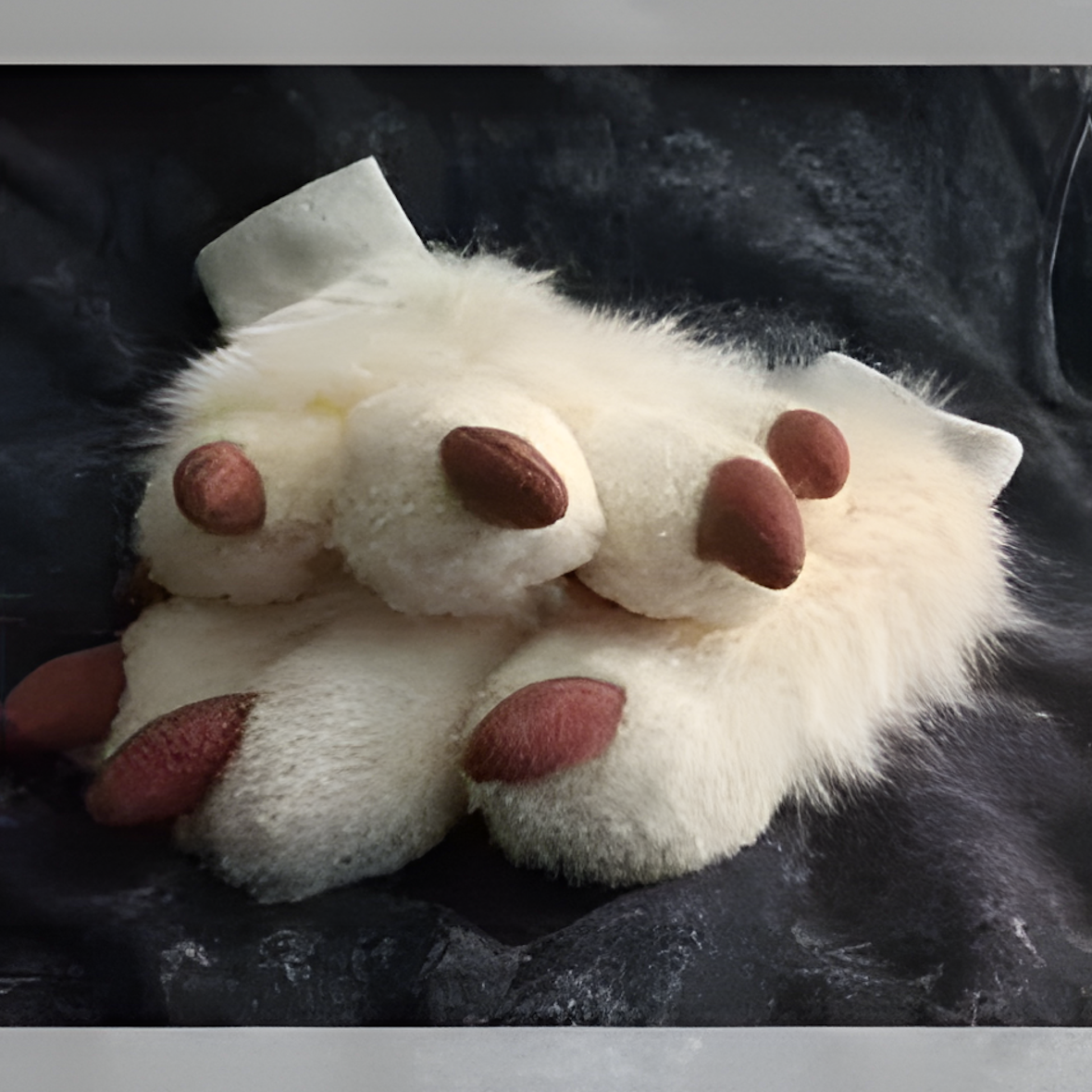 Fur coat paws to order